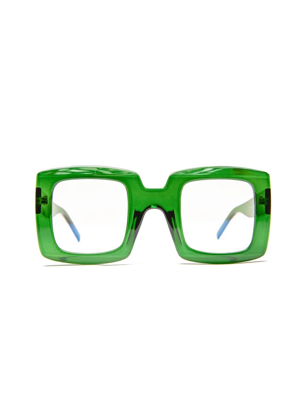 Green Retro Square Shaped Frame